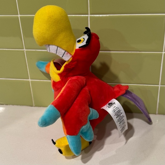Disney Store Iago plush doll from the movie Aladdin - Picture 4 of 7